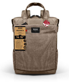 Batoh na notebook PORT DESIGNS Milano II ECO Totepack14–16" hnědý

 obrázek produktu 3 z 4