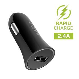 Adaptér do auta FIXED 1x USB, 2,4A černý

 obrázek produktu 1 z 2
