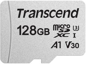 Paměťová karta Transcend 300S microSDXC 128GB UHS-I U3 V30 A1 (100R/45W) + adapter 

 obrázek produktu 1 z 2