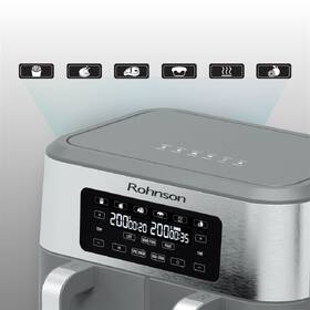 Fritéza horkovzdušná Rohnson R-2844 - 2x 4,25 l 

 obrázek produktu 7 z 11