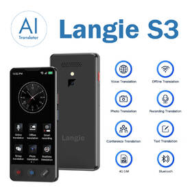 Hlasový překladač Langie S3 černý

 obrázek produktu 8 z 10