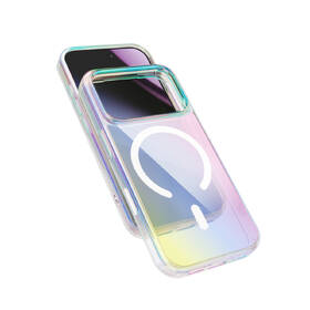 Kryt na mobil Epico Holographic Hero Mag+ Apple iPhone 17 Pro / 18 Pro Qi2 & MagSafe průhledný

 obrázek produktu 2 z 4