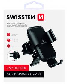 Držák na mobil Swissten S-Grip G2-AV4, do mřížky černý

 obrázek produktu 6 z 6