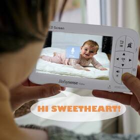 Dětská elektronická chůva Babysense Video Baby Monitor V65 bílá

 obrázek produktu 8 z 9