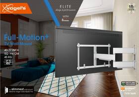 Držák TV Vogel’s ELITE TVM 5645W  pro úhlopříčky 40" až 77", nosnost 45 kg bílý

 obrázek produktu 10 z 11