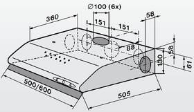 Odsavač par Mora OP 510 X stříbrný

 obrázek produktu 2 z 5