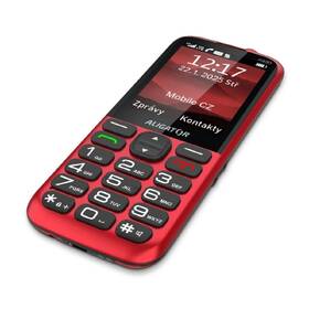 Mobilní telefon Aligator A930 4G červená barva
