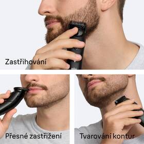 Zastřihovač vousů Braun BT5560 černá barva
