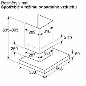 Odsavač par Bosch DWB67DN60 černý

 obrázek produktu 9 z 13