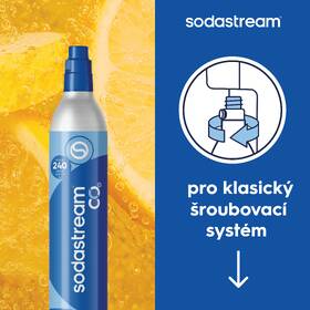 Bombička k výrobníkům sody SodaStream +CO2 samostatná 

 obrázek produktu 1 z 2
