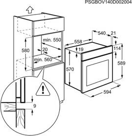Trouba Electrolux EZF5C50X nerez

 obrázek produktu 9 z 9