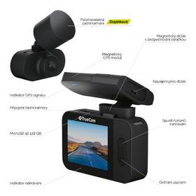 Autokamera TrueCam M9 GPS 2.5 (s hlášením radarů) černá

 obrázek produktu 4 z 9