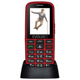 Mobilní telefon Evolveo EasyPhone EG pro seniory červený

 obrázek produktu 3 z 5