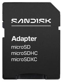 Paměťová karta SANDISK 128GB UHS-I (250R/120W) + SD apaptér 

 obrázek produktu 2 z 2