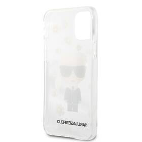 Kryt na mobil Karl Lagerfeld Flower na Apple iPhone 12/12 Pro průhledný

 obrázek produktu 2 z 3