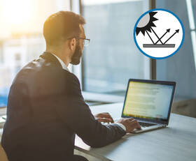 Privátní filtr KENSINGTON pro notebook 13,3" Wide (16:9), dvousměrný, odnímatelný 
