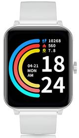 Chytré hodinky Niceboy Watch Lite 4 - Arctic Silver 
