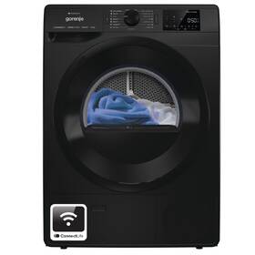 Sušička prádla Gorenje DPNE82GNLWIFI/B černá barva
