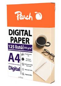 Papíry do tiskárny Peach Digital A4 250g - 125 listů 

 obrázek produktu 1 z 2