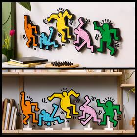 Stavebnice LEGO® Art 31216 Keith Haring – Tančící postavy 

 obrázek produktu 3 z 9