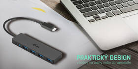 USB Hub i-tec USB-C / 4x USB 3.0 černý

 obrázek produktu 5 z 6