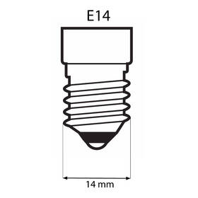 Žárovka halogenová EMOS svíčka, 18W, E14, teplá bílá 

 obrázek produktu 1 z 1