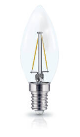 Žárovka LED ETA RETRO LEDka svíčka filiament 4W, E14, teplá bílá 

 obrázek produktu 2 z 3
