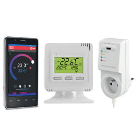Termostat Elektrobock Bezdrátový s WiFi modulem 

 obrázek produktu 1 z 6