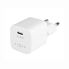 Nabíječka do sítě FIXED Mini 1x USB-C PD 30W + USB-C kabel 1m bílá

 obrázek produktu 3 z 6