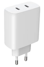 Nabíječka do sítě WG 2x USB-C, 50 W bílá

 obrázek produktu 2 z 2