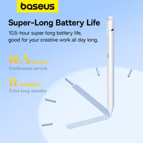 Stylus Baseus Smooth Writing 2 s kabelovým nabíjením Lightning bílý

 obrázek produktu 15 z 16