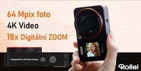 Digitální fotoaparát Rollei Compactline 64 Dual Screen černý

 obrázek produktu 9 z 10