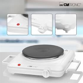 Vařič elektrický Clatronic EKP 3582 bílý

 obrázek produktu 5 z 12