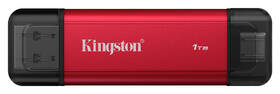 SSD externí Kingston Dual Portable 1TB, USB-A/C, USB 3.2 Gen 2 černý/červený

 obrázek produktu 1 z 4