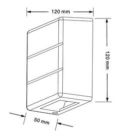 Nástěnné svítidlo IMMAX LUXLINE, venkovní LED, 6W, 3000K, IP54 černé

 obrázek produktu 2 z 2