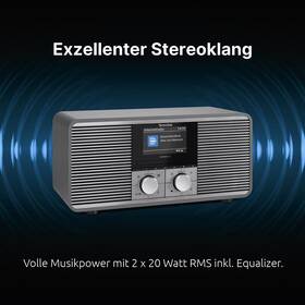Internetový radiopřijímač s DAB+ TechniSat DIGITRADIO 425 černý/stříbrný

 obrázek produktu 12 z 13