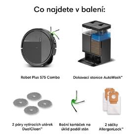 Robotický vysavač iRobot Plus 575 Combo černý

 obrázek produktu 13 z 13