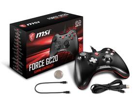 Gamepad MSI Force GC20, drátový, pro PC, PS3, Android černý

 obrázek produktu 4 z 4