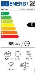 Pračka Electrolux EW2TN5261FC bílá barva
