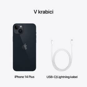 Mobilní telefon Apple iPhone 14 Plus 128GB Midnight 

 obrázek produktu 8 z 8