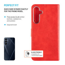 Pouzdro na mobil flipové FIXED Opus na Samsung Galaxy A16 5G červené

 obrázek produktu 2 z 2