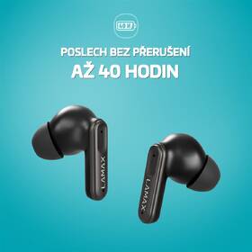 Sluchátka LAMAX SteelClips1, ANC černá

 obrázek produktu 3 z 7