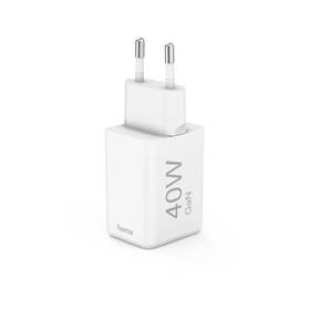 Nabíječka do sítě Hama 2x USB-C PD/QC, 40 W bílá

 obrázek produktu 3 z 7