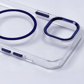 Kryt na mobil CPA Clear Thin Mag na Apple iPhone 15 modrý/průhledný

 obrázek produktu 7 z 7