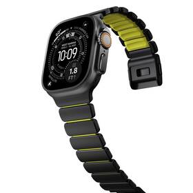 Řemínek NOMAD Stratos Titanium FKM na Apple Watch 45/46/49 mm černý/žlutý

 obrázek produktu 8 z 12