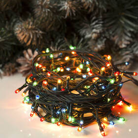 Vánoční osvětlení ColorWay vnitřní, 50 LED, USB, 5m, vícebarevné 

 obrázek produktu 5 z 15