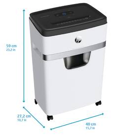 Skartovač HP OneShred 18CC bílý

 obrázek produktu 8 z 8