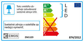 Stropní svítidlo EMOS čtverec, 340 x 340 mm, 38W, 2300 lm stříbrné

 obrázek produktu 6 z 7