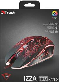 Myš Trust GXT 105 Izza Illuminated černá

 obrázek produktu 7 z 7