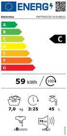 Pračka Electrolux EW7TN3372C bílá

 obrázek produktu 1 z 9